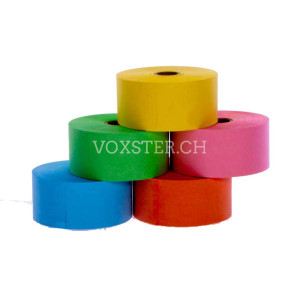Hydrofix-Kassenrolle 38 x 80 x 17.5 mm in 5 Farben